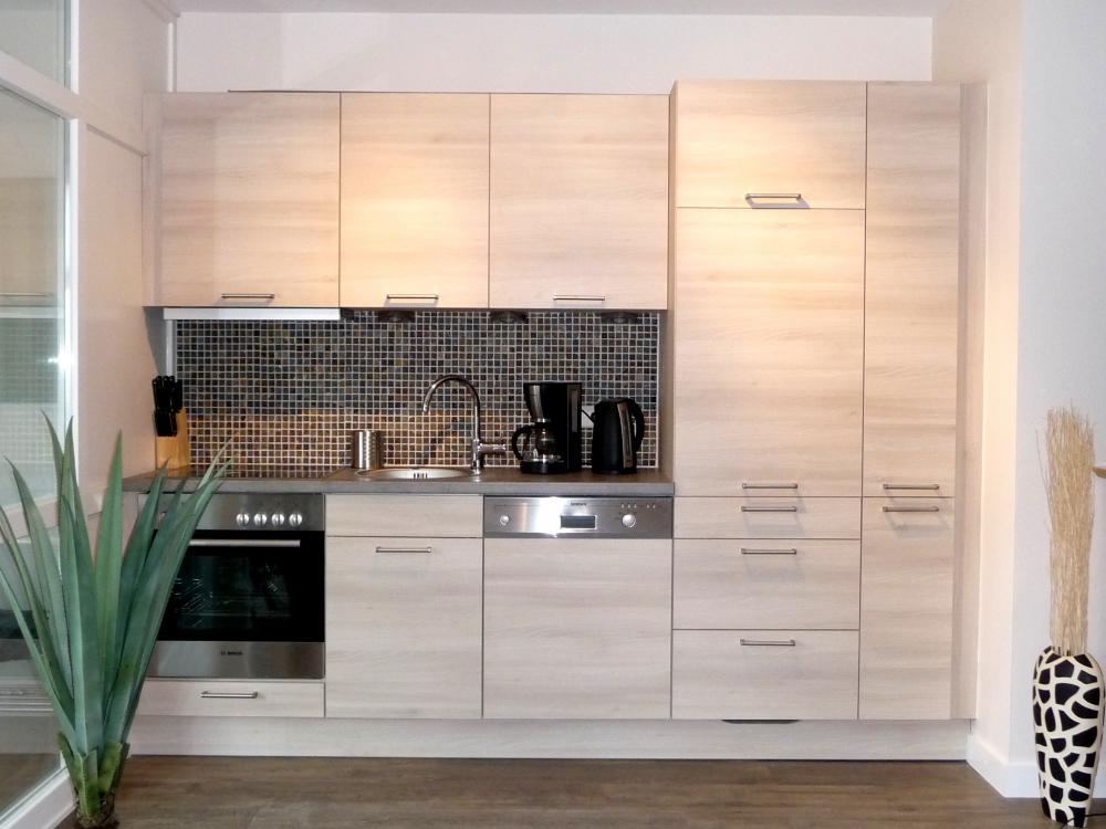 Kochen auf dem Land Kueche Landhaus in Weiss